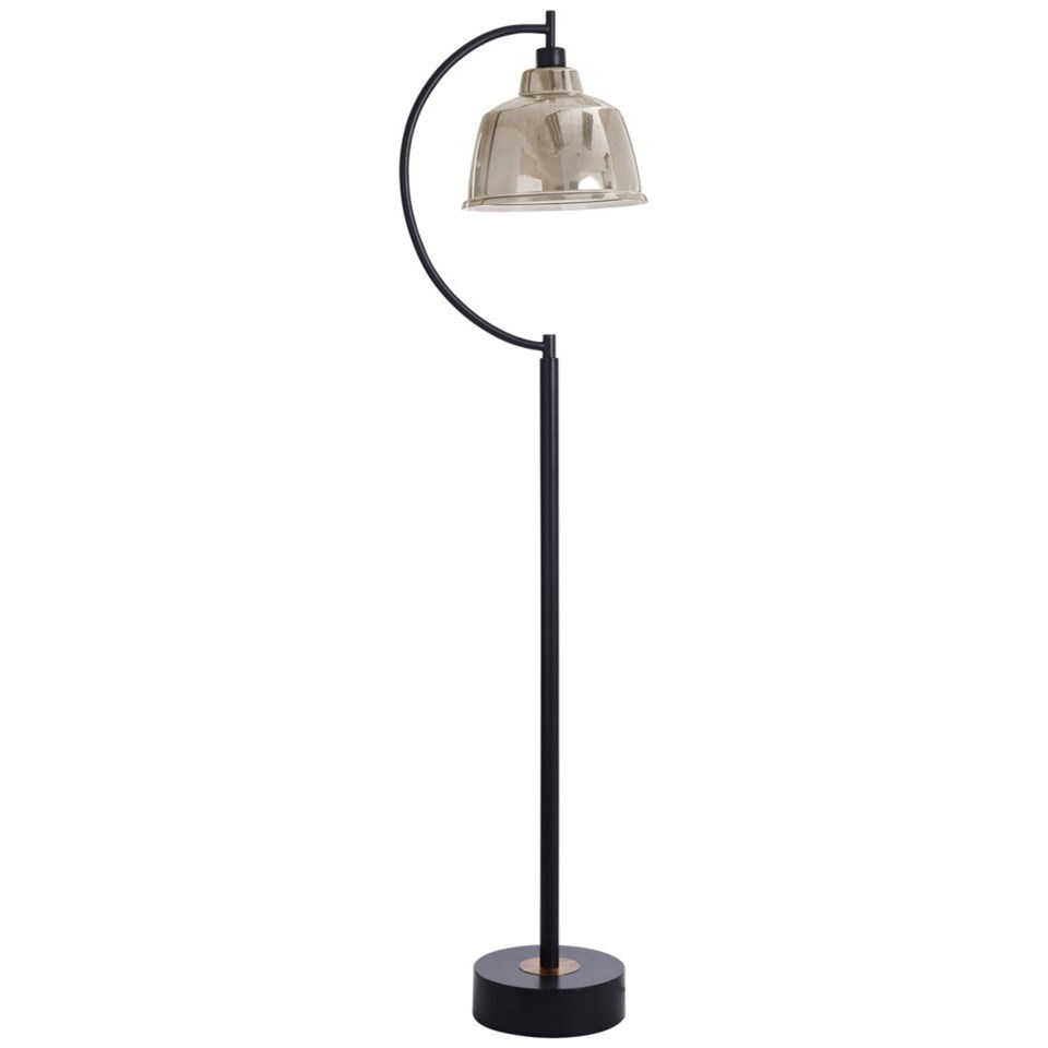 StyleCraft Lamps L717984 Black Water Floor Lamp Westrich